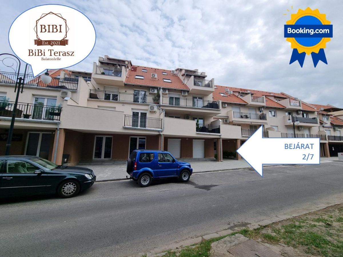Bibi Terasz Apartman Балатонлелле Екстер'єр фото